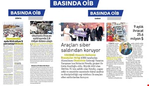 OİB EKİM AYI BASIN YANSIMALARI